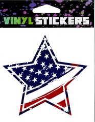 USA Star Vinyl Sticker – 4.25in x 4.25in