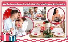 60 Sets Mini Heart Cake Pan with Lids and Scoops 1.86 Oz/ 55 ml Mini Heart
