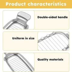 Stainless Steel Butter Slicer Cheese Cutter Kitchen Accessories Endurance Silver