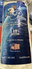 MyPillow Premium Bed Pillow S/Q Standard/Queen Blue Tag (most Firm) New Sealed