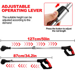 20000mAh Electric Cordless Grass String Trimmer Lawn Edger Weed Wacker Cutter