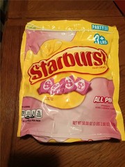 Starburst All Pink – Strawberry Fresh Chewy Wrapped Candy 3lb PARTY BAG 50 OZ
