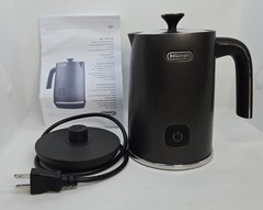 DeLonghi EMFIBK Hot / Cold Black Electric Milk Frother