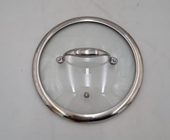 HexClad 8″ FRYING PAN with LID 8-Inch 8 Hybrid Non-Stick – Used