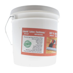 Gotta Grip-It Non-Slip Rug Fixative Gum, Easy to Use, Machine Washable 1 GALLON