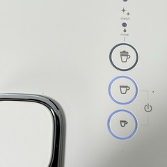 Nespresso Lattissima One Espresso Machine with Milk Frother, Silky White