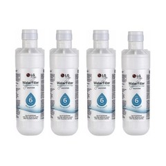 2 4 6Pack LG-LT1000P Refrigerator Fridge Ice Water Filter Replacement GF-D706BSL