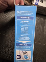 Samsung Water Filter Ice And Water Refrigerator Filter New!