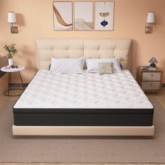 14 Inch King Mattress Hybrid Gel Memory Foam Medium Firm Innerspring In A Box