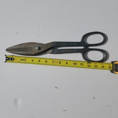 Wiss 14.5″ Metal Shears High Carbon Steel Tin Snips Great Condition