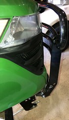 For John Deere X300 X500 Front Bumper Brush Guard Kit Lawn Tractors
