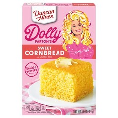 Duncan Hines Dolly Parton’s Sweet Cornbread & Muffin 16 Ounce (Pack of 1)