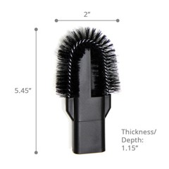 Refuelergy 25″ Long Crevice Tool Attachment 1.25″ with Removable Brush Head