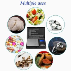 Digital Scale 0.01-500g for Kitchen Jewellery, Drug, Tea,Yeast,Gold, Coffee MORE
