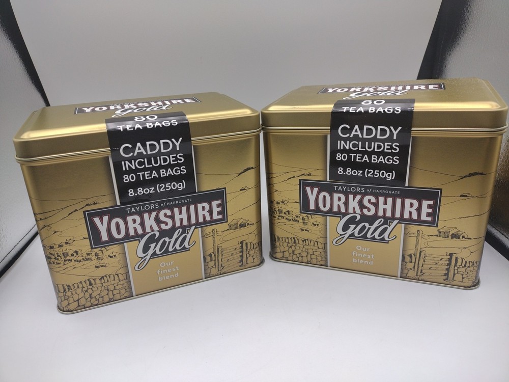 Yorkshire Gold Tea, 160 Teabags, 160 Count (Pack of 2) New Sealed Lot Of Two