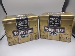 Yorkshire Gold Tea, 160 Teabags, 160 Count (Pack of 2) New Sealed Lot Of Two