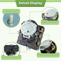 Dryer Timer For GE 5TX62E9ST1WS GTD33EASK0WW GTX22EASK1WW GTX33EASK1WW etc