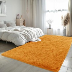 Modern Fluffy Area Rugs Non Slip Shaggy Floor Mat Carpet for Bedroom Living Room