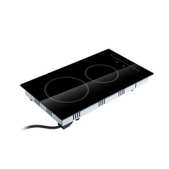 VEVOR 12″ Built-in Electric Cooktop Radiant Ceramic Cooktop 2 Burners 110V