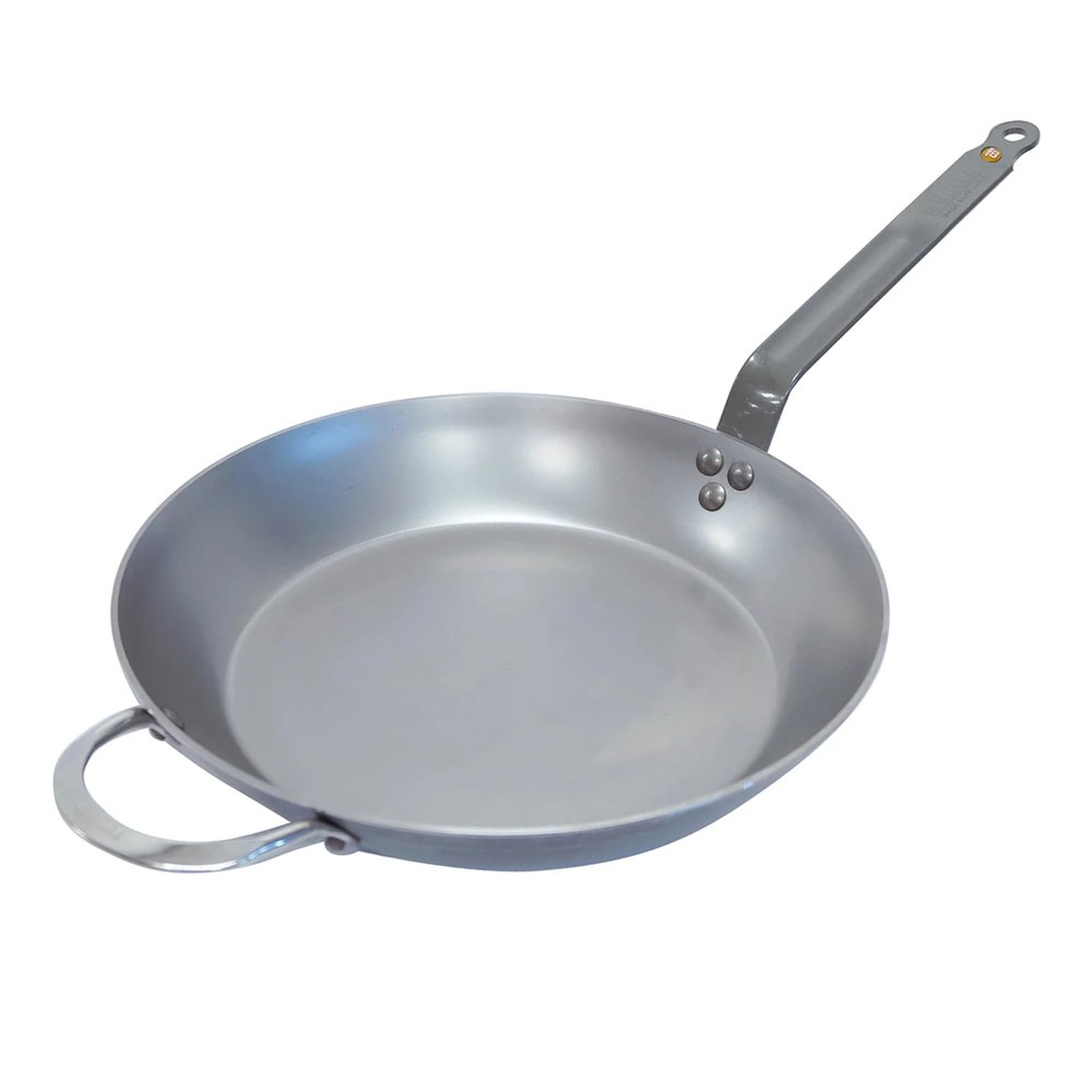 MINERAL B Carbon Steel Fry Pan – 14” Diameter, 10.25” Cooking Surface – Ideal…