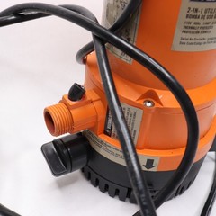Everbilt 2-in-1 Utility Pump 1/4 Horsepower – Used / As Shown