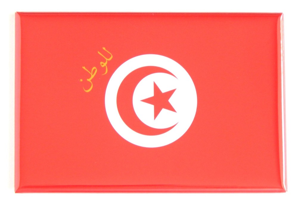 Flag of Tunisia FRIDGE MAGNET