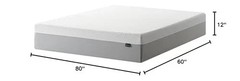 Zinus Queen 12 Inch Green Tea Essential Memory Foam Mattress New Model