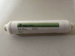 Lot Of 4 !!! Pentek GS-10CB5 Chlorine Taste and Odor Inline Water Filter