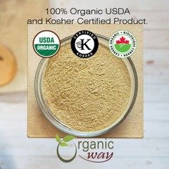 Organic Way Aloe Vera Powder (Aloe barbadensis) – Organic & Kosher Certified