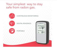Airthings 223 Corentium Home Radon Detector – NEW Open Box