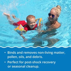 In The Swim – Clear Aid Pool Water Clarifier – Simplifies Pool Maintenance &