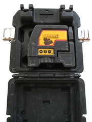 DeWalt DW0822 Self-Leveling Cross Line Plumb Spot Laser Level, with Storage Case