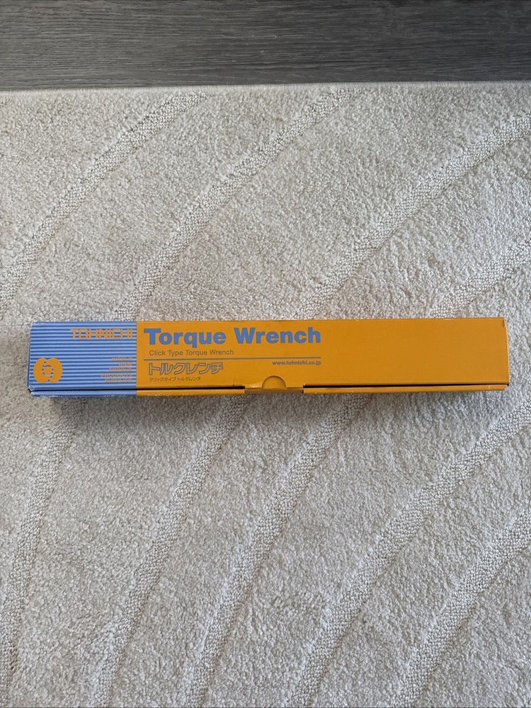 TOHNICHI 1/2″ CLICK TYPE TORQUE WRENCH (30.0～140.0Nm) QL140N-MH
