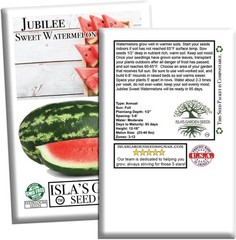 Jubilee Sweet Watermelon Seeds Citrullus lanatus – 50+ Non GMO & Heirloom See…