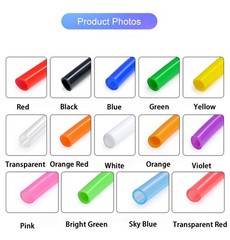 High Temp Food Grade Silicone Tube Flexible Rubber Pipe Various Colors & Sizes