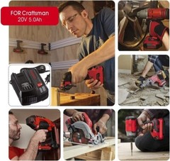 NEW FOR Craftsman CMCB202 V20 20 Volt Lithium ion Li-ion Battery 3.0 AH CMCB201