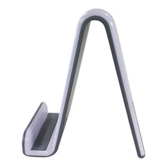 Joie Easel Stand, White with Gray Kitchen Phone/Tablet/Cookbook Holder