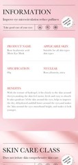 BIOAQUA Rose & Hyaluronic Acid Eye Patches | Travel Size Dark Circles Mask