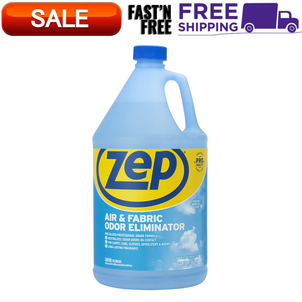 Zep Air & Fabric Odor Eliminator, Refresh Your Home, Office & Business, 128 oz