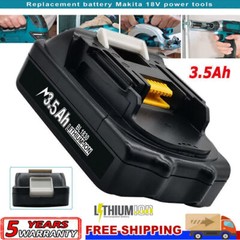for Makita 18V 3.0Ah LXT Li-ion Battery BL1830 BL1815 BL1850 BL1860 or Charger