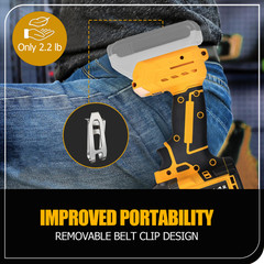 Brushless Cordless Impact Driver For Dewalt 20V Max Battery 1/4″ Compact 2 Speed