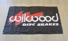 Wildwood Disc Brakes Banner Flag 3×5 ft Racing Garage Mechanic Speed Shop