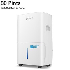 80/ 120/ 150 Pint Energy Star Dehumidifier For Home, Basement & Large Space