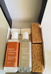 Leather Master Anti-Aging System Protect & Clean Leather Kit **READ**