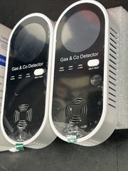 2 Packs Combination Natural-Gas and Carbon-Monoxide-Detector,Koabbit 4-in-1