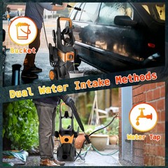 Electric Pressure Washer 4200PSI 2.4 GPM High Power Washers with 33Ft Hose