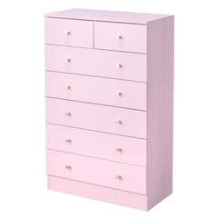 Farmhouse 7 Drawers Dresser for Bedroom Tall Chest of Drawers for Bedroom Home