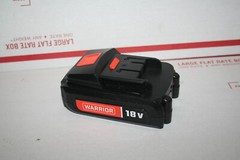 NEW Warrior 18V Lithium Battery Pack 1.3 Ah With LED Status Indicator BIG PLUG