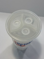 3 Drinks 1 Cup Stackable Party Cups – 4 Pack – 24 oz Total – Three 8 oz Chambers