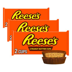 Milk Chocolate Peanut Butter Cups, Candy Packs, 1.5 Oz (36 Count)